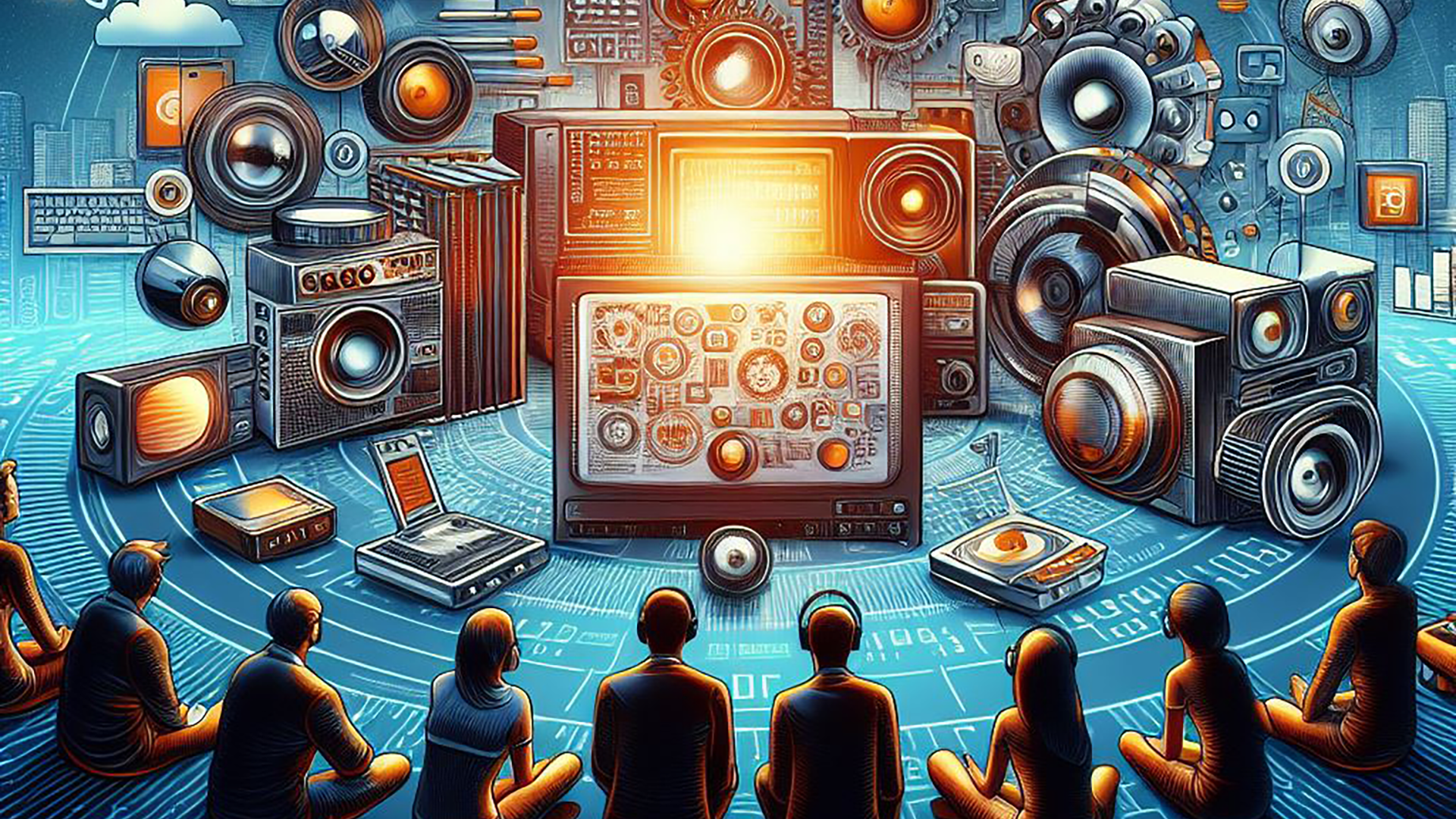 Digital Media - Image created by Mario Obst with AI