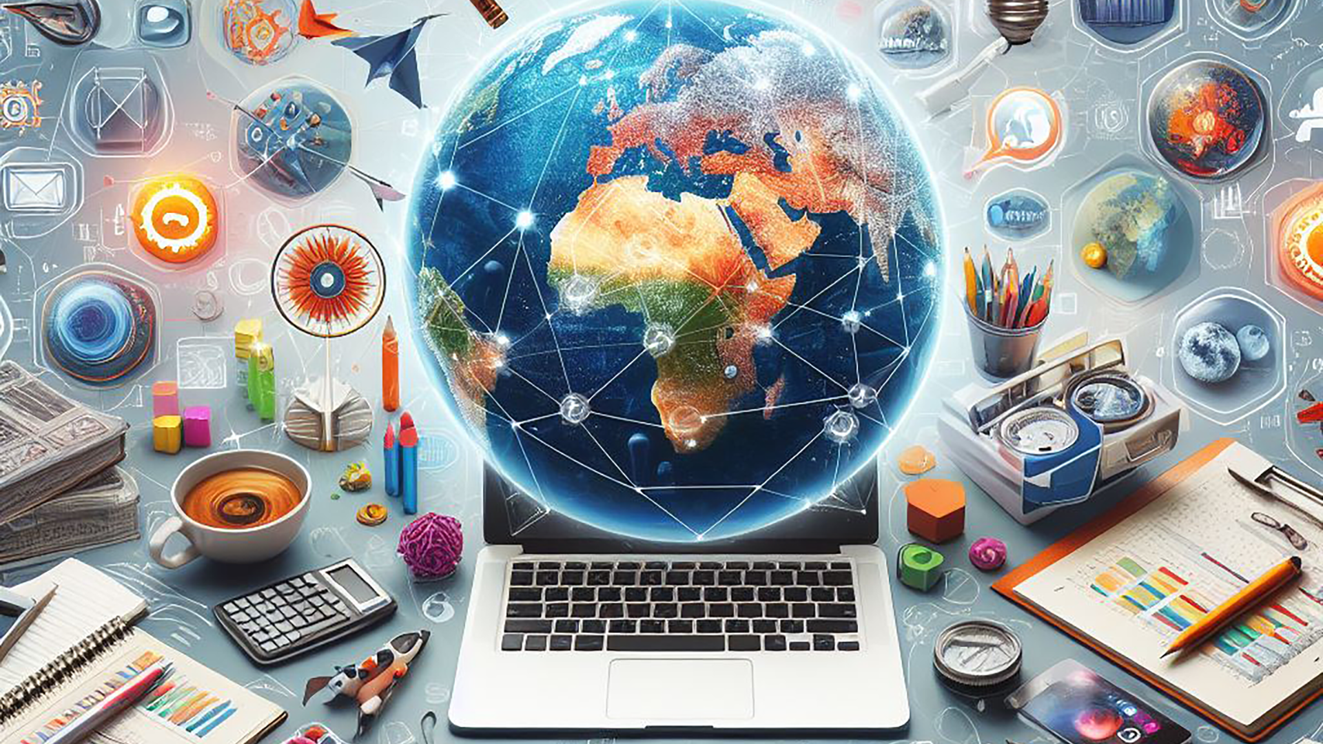 Social Media Marketing - Image created by Mario Obst with AI